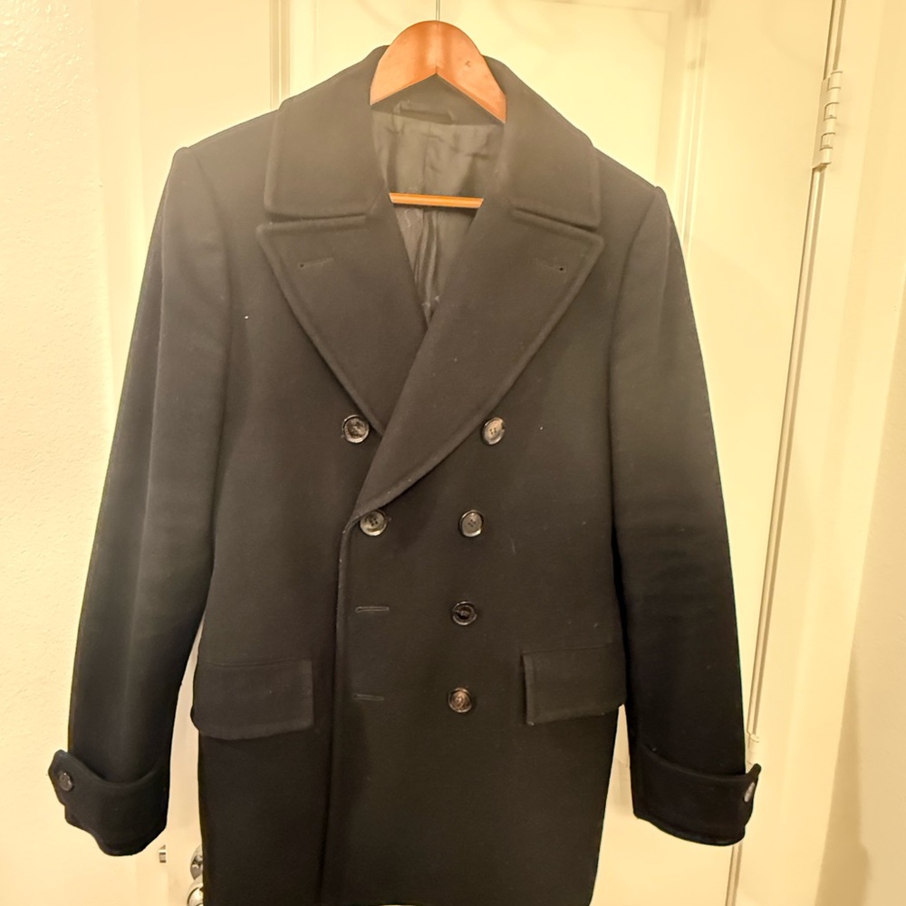 Burberry Black Peacoat